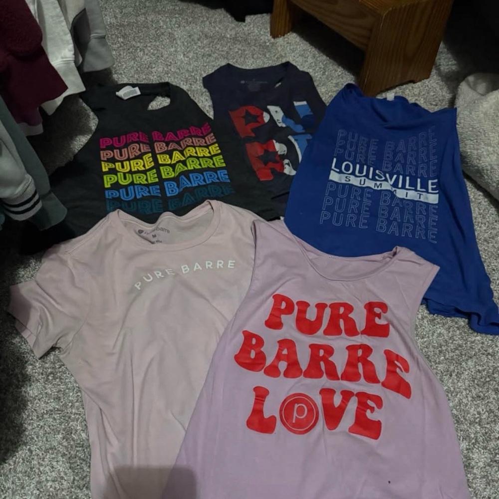 Pure Barre Graphic T-Shirts Collection